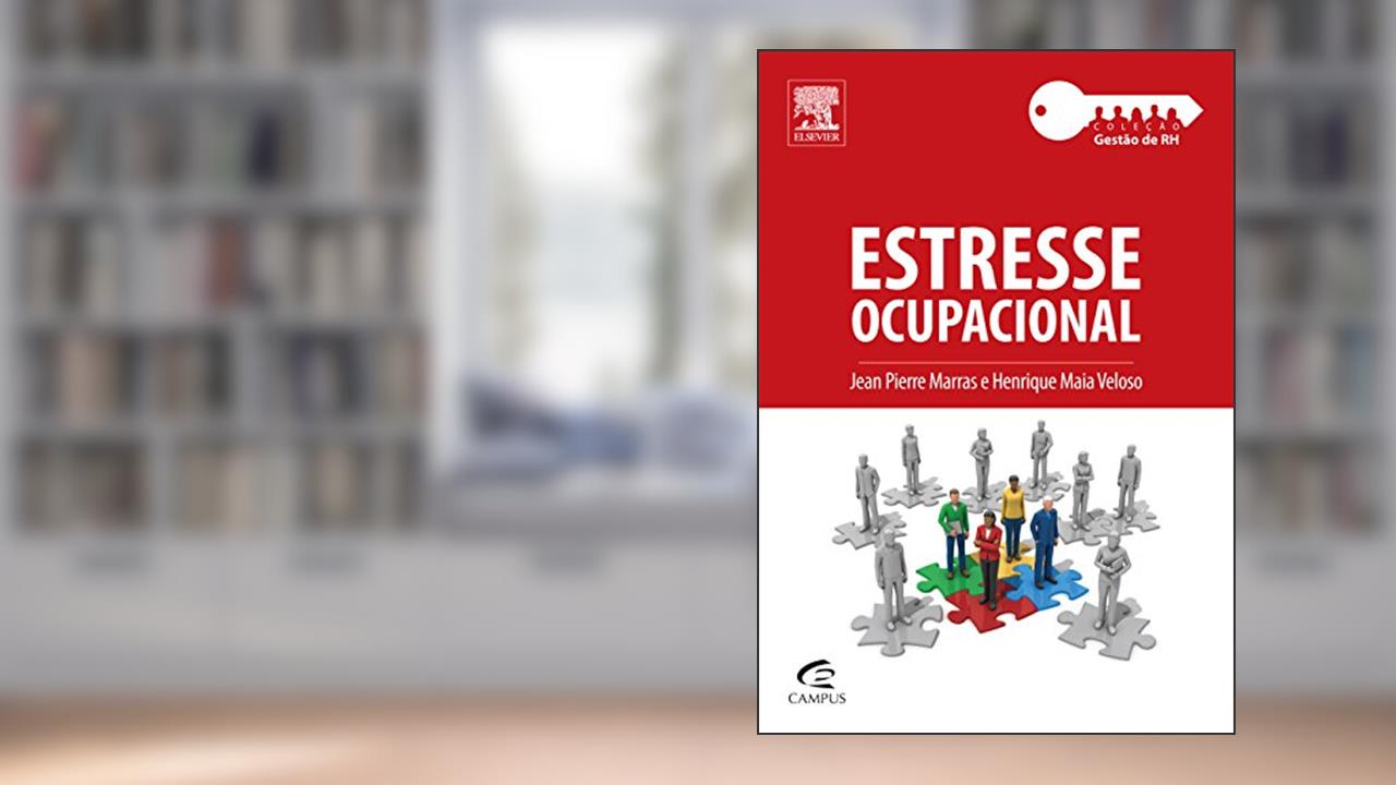 Capa de Estresse Ocupacional - Coleção Gestão de RH, do autor Jean Marras; Henrique Veloso