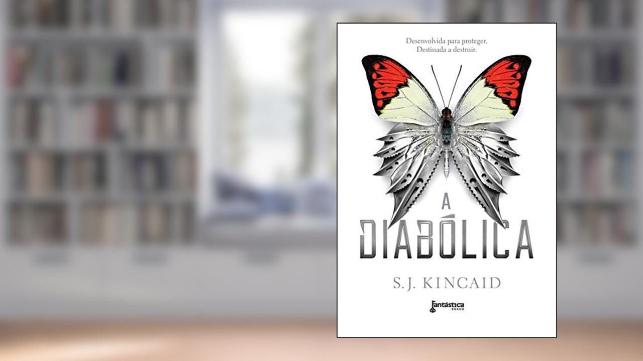 Capa de A Diabólica, do autor S. J. Kincaid
