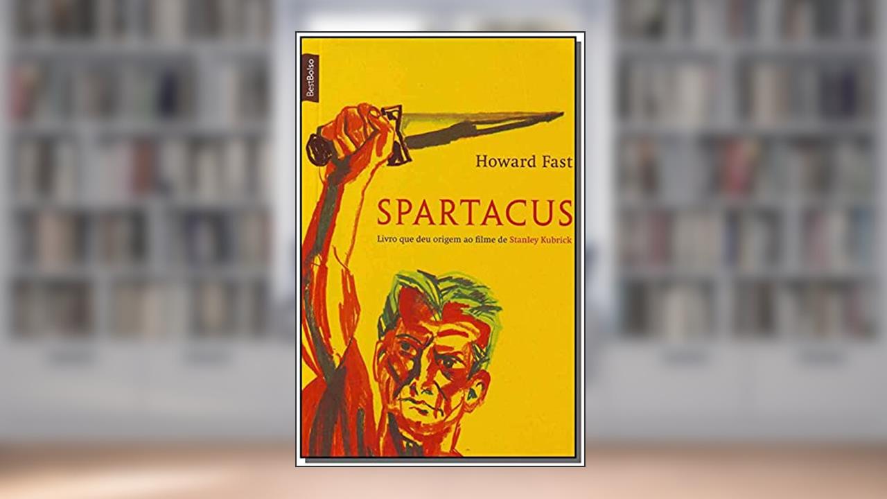 Capa de Spartacus, do autor Howard Fast