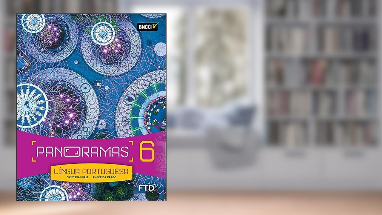 Capa de Panoramas Língua Portuguesa - 6º ano, do autor Cristina Hülle; Angélica Prado