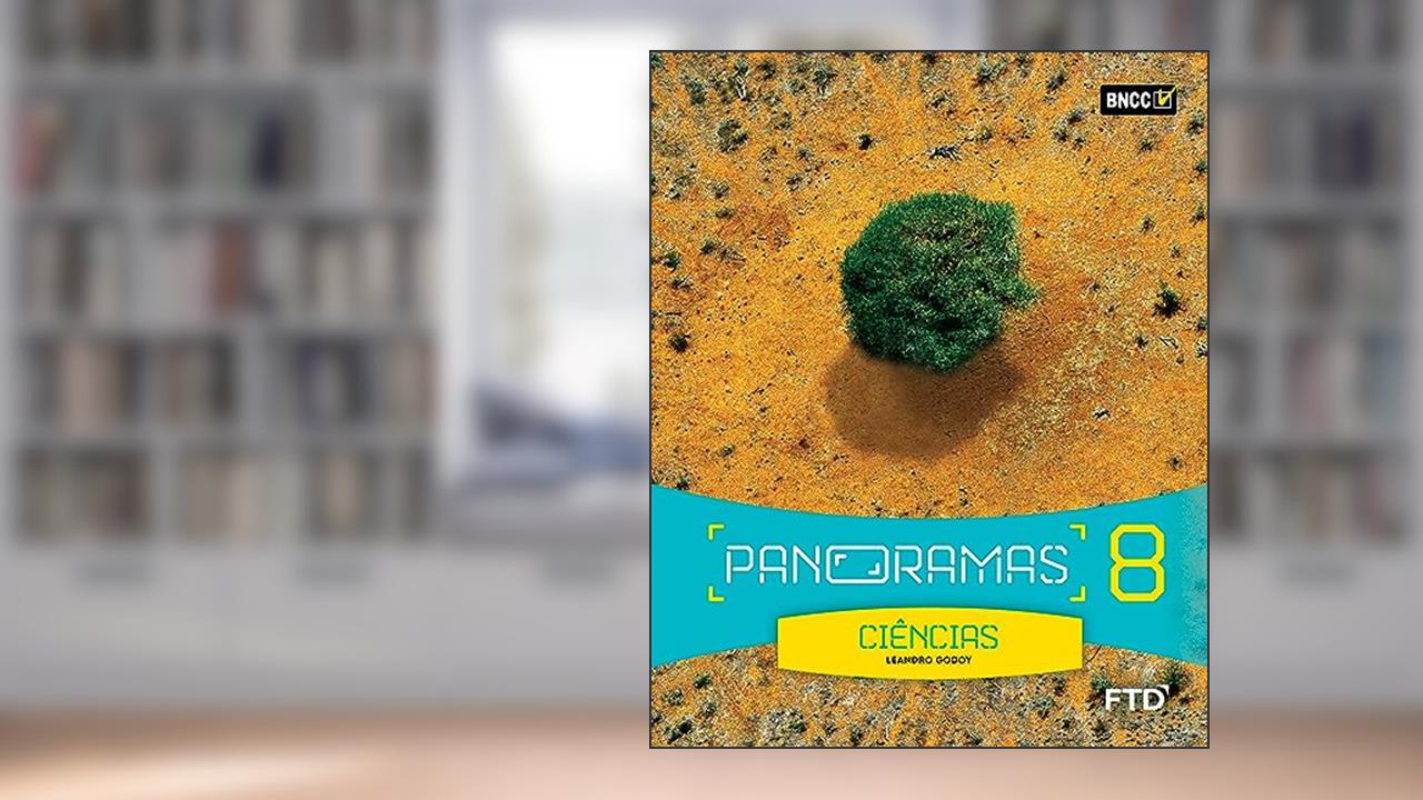 Capa de Panoramas Ciências - 8º ano, do autor Leandro Pereira de Godoy