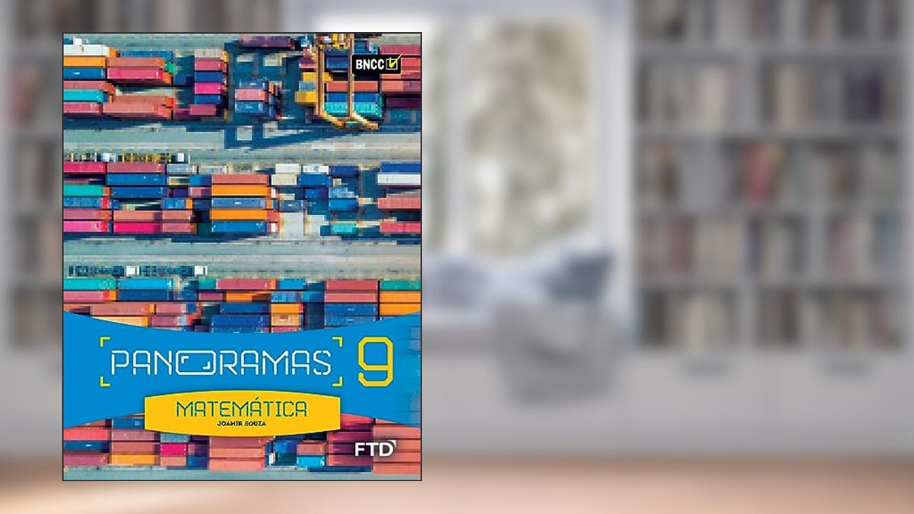Capa de Panoramas Matemática - 9º ano, do autor Joamir Souza