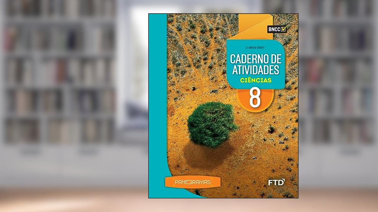 Capa de Panoramas Ciências - Caderno de Atividades - 8º ano, do autor Leandro Pereira de Godoy