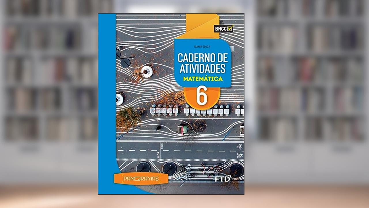 Capa de Panoramas Matemática - Caderno de Atividades - 6º ano, do autor Joamir Souza