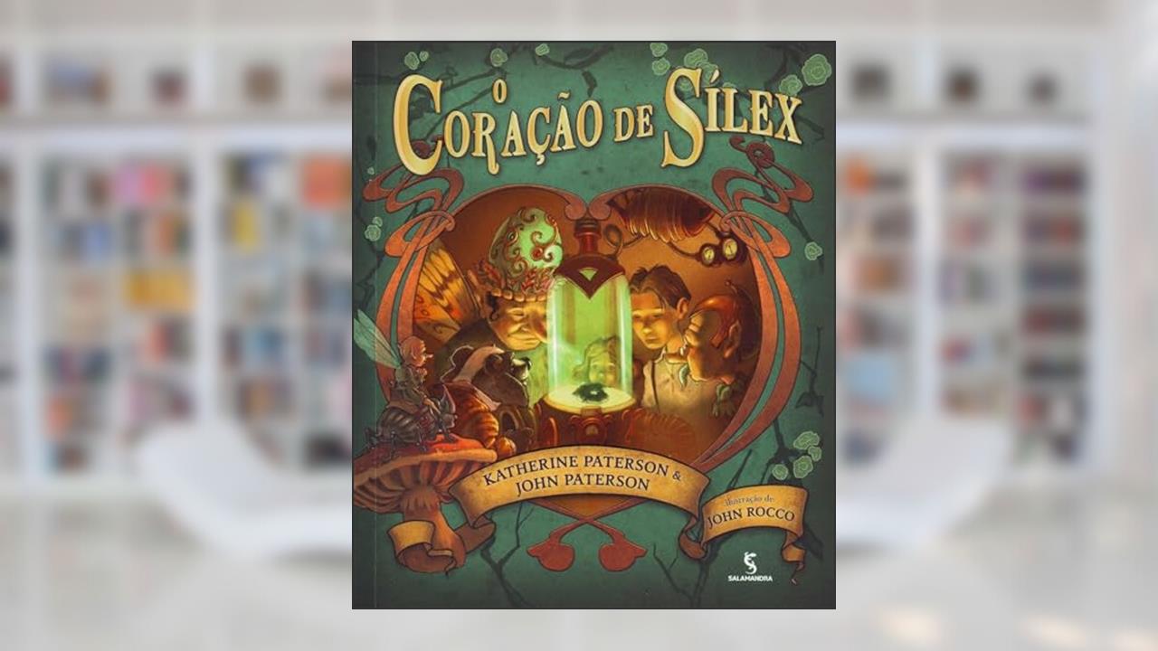 Capa de O Coração de Sílex, do autor Katherine Paterson