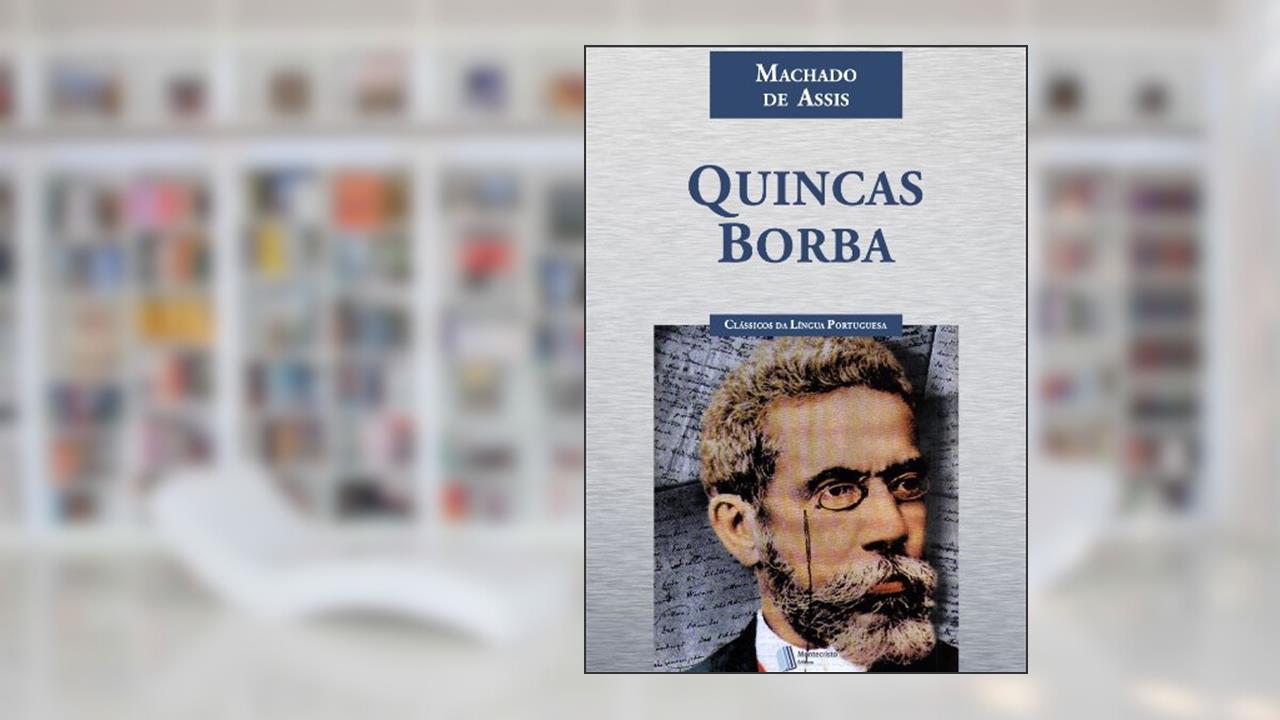 Capa de Quincas Borba, do autor Machado de Assis