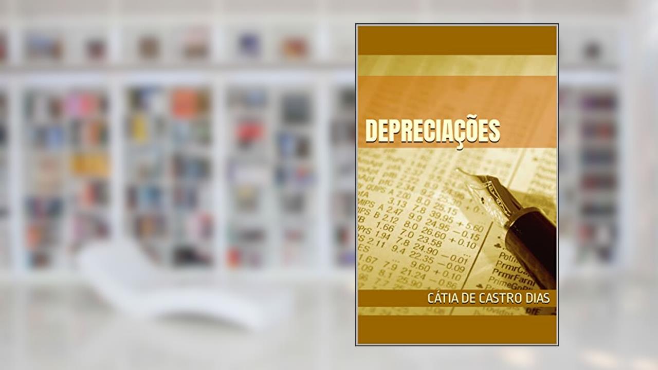 Capa de Depreciações, do autor Cátia de Castro Dias