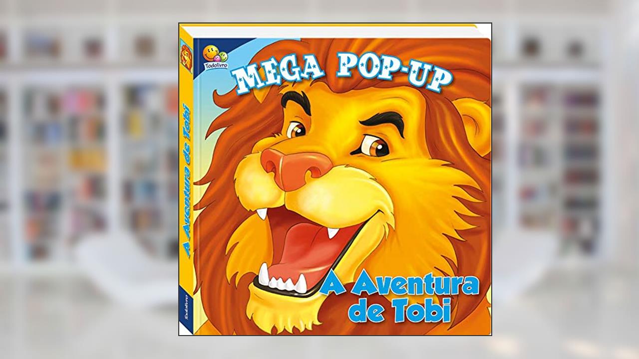 Capa de Mega Pop-up: Aventura de Tobi, A, do autor Sue Frampton