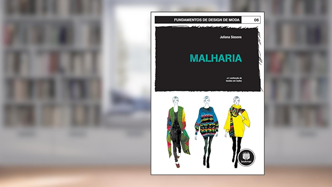 Capa de Malharia, do autor Juliana Sissons