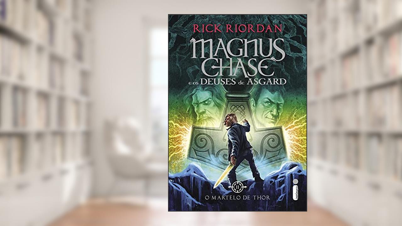 Capa de O martelo de Thor: Série Magnus Chase e os deuses de Asgard - 2, do autor Rick Riordan