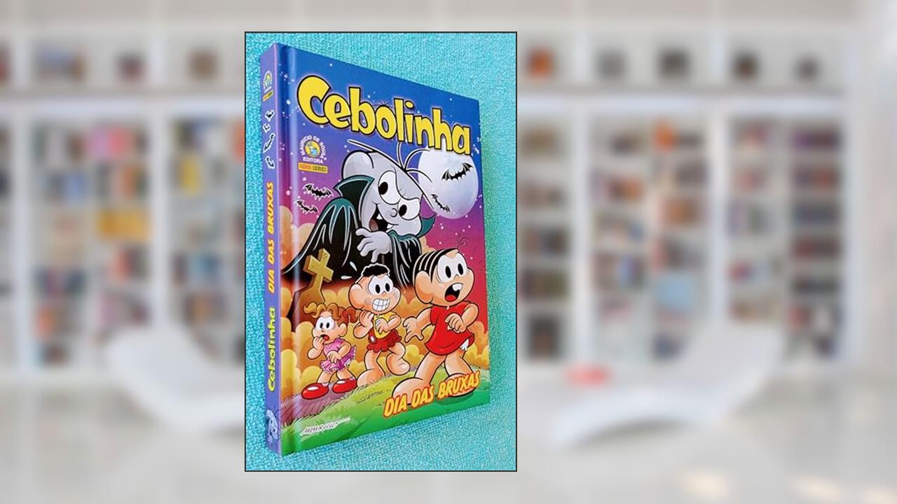 Capa de Cebolinha - Dia das Bruxas, do autor Mauricio De Sousa