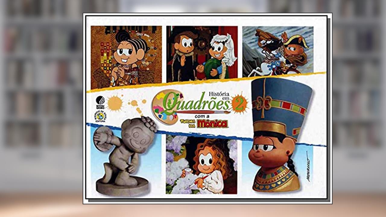 Capa de Histórias em Quadrões com a Turma da Mônica 2, do autor Mauricio de Sousa