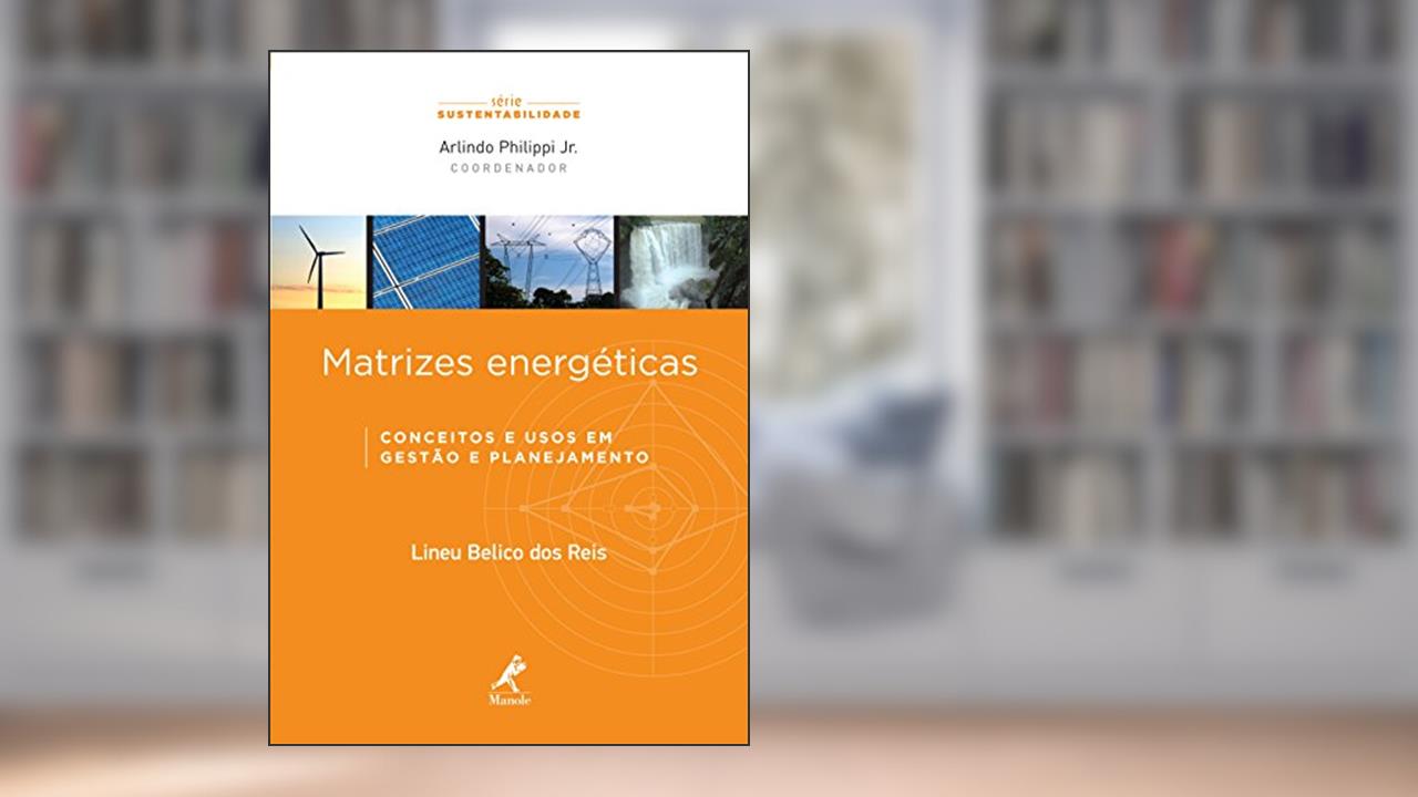 Capa de Matrizes energéticas: conceitos e usos em gestão e planejamento, do autor Lineu Belico Reis
