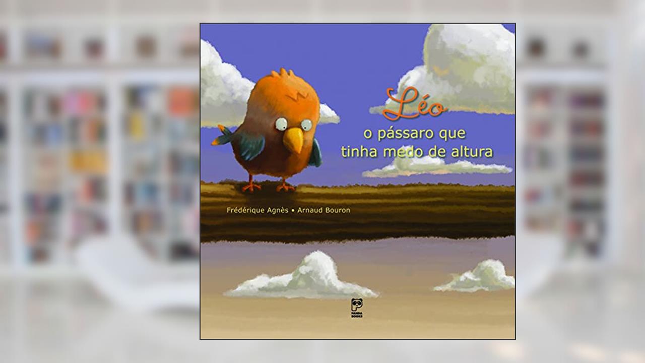 Capa de Léo: O pássaro que tinha medo de altura, do autor Frédérique Agnès
