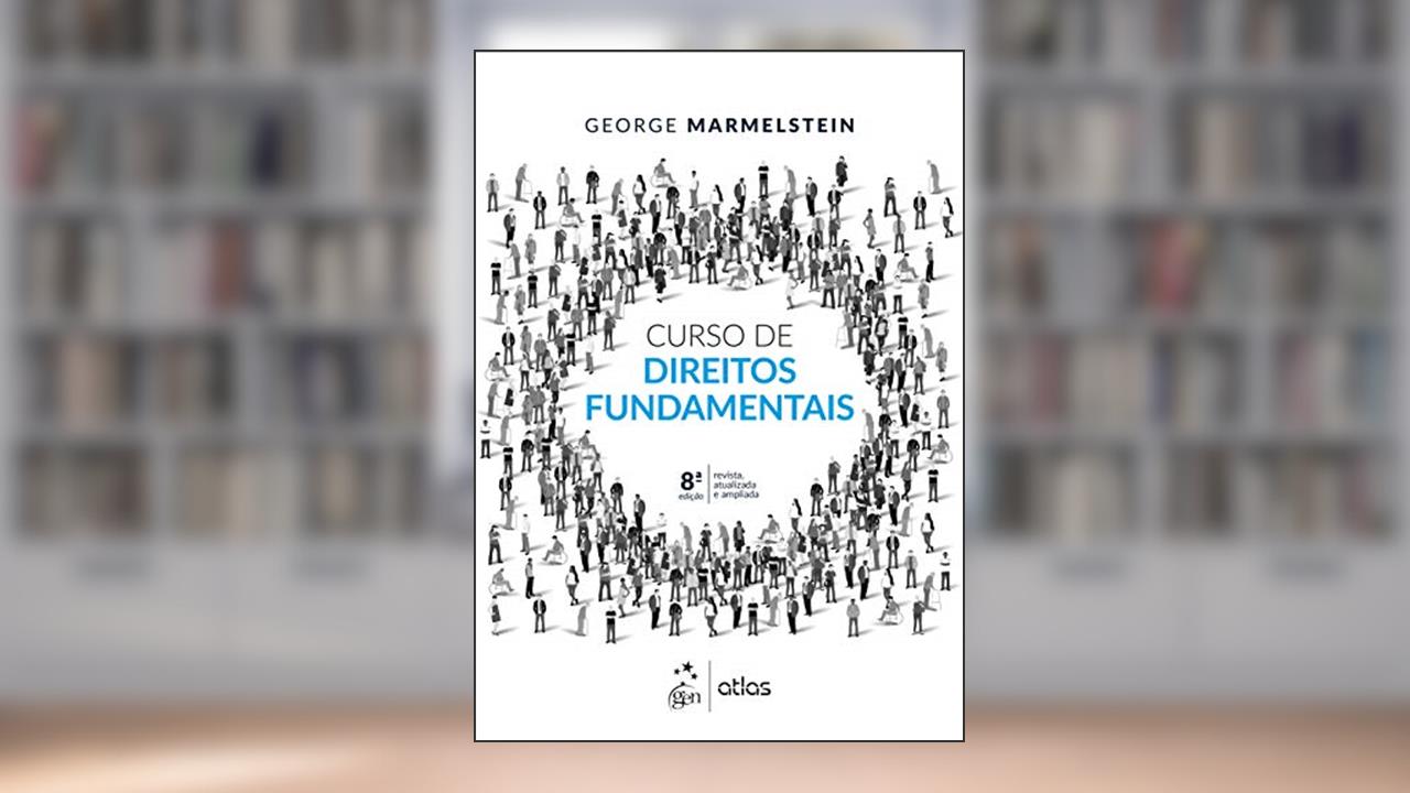 Capa de Curso de Direitos Fundamentais, do autor George Marmelstein