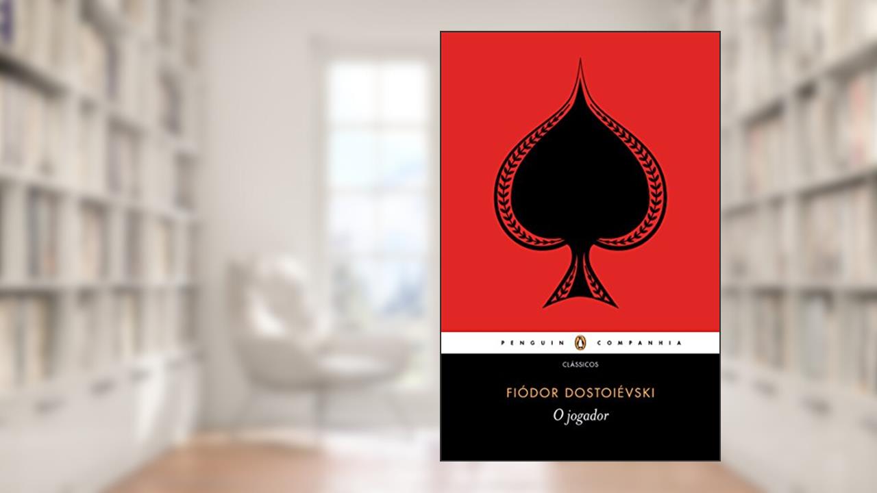 Capa de O jogador: Das memórias de um jovem, do autor Fiódor Dostoiévski