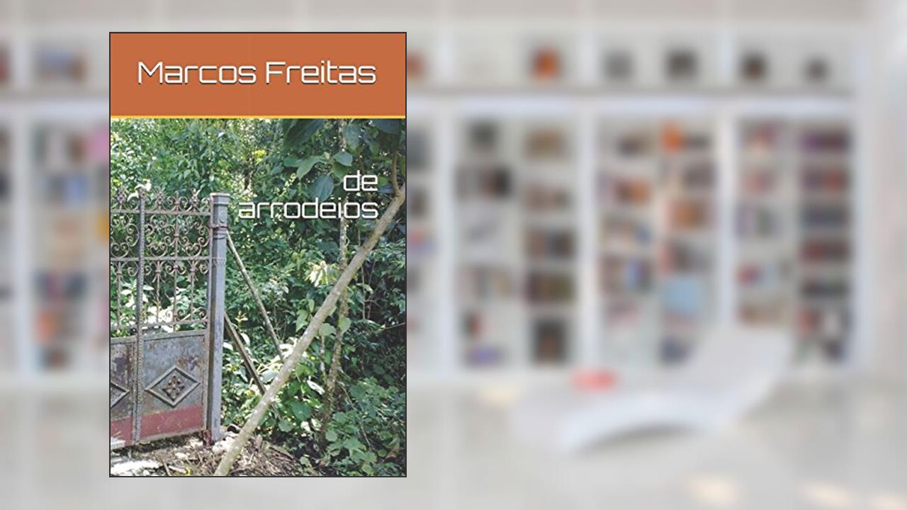 Capa de de arrodeios (Portuguese Edition), do autor Marcos Freitas