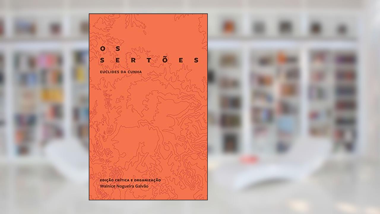 Capa de Os sertões, do autor Euclides da Cunha