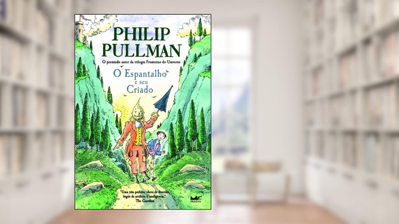 Capa de O espantalho e seu criado, do autor Philip Pullman
