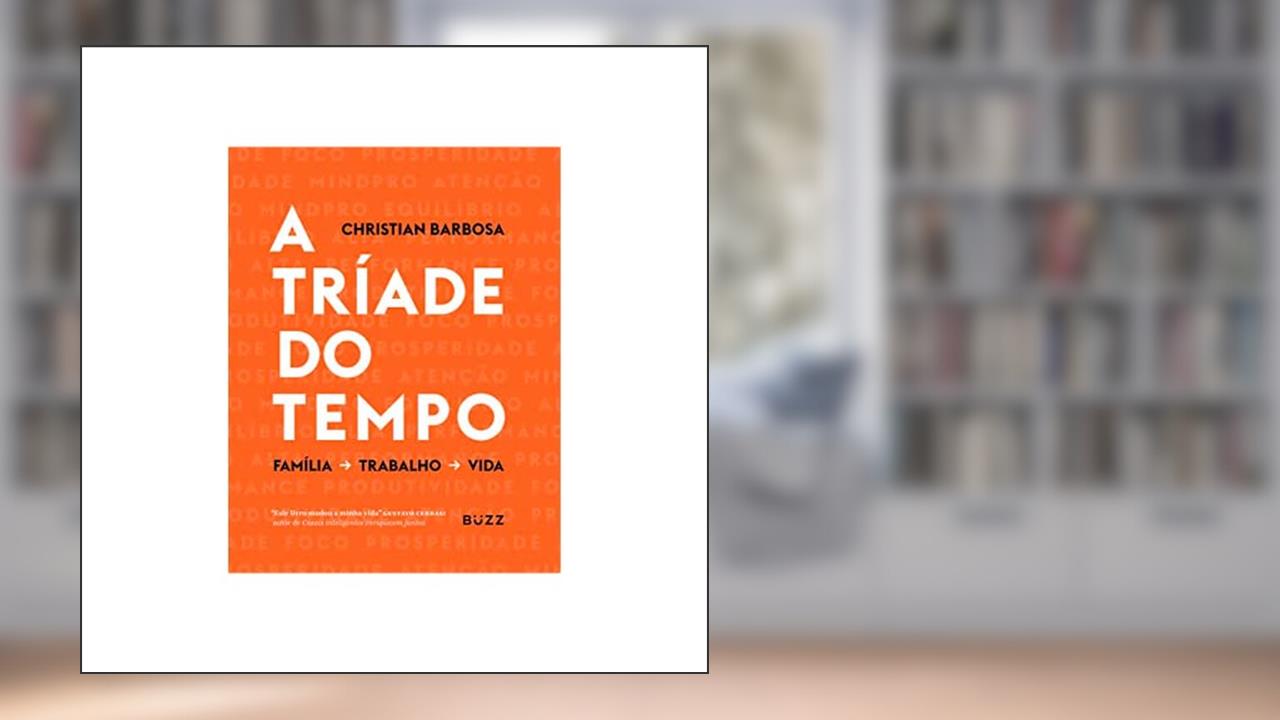 Capa de A tríade do tempo, do autor Christian Barbosa