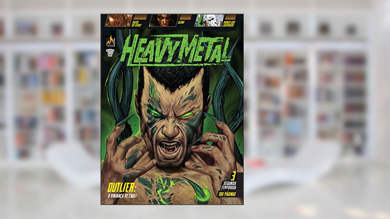 Capa de Heavy Metal. 2ª Temporada. Episódio 3, do autor Pat Mills
