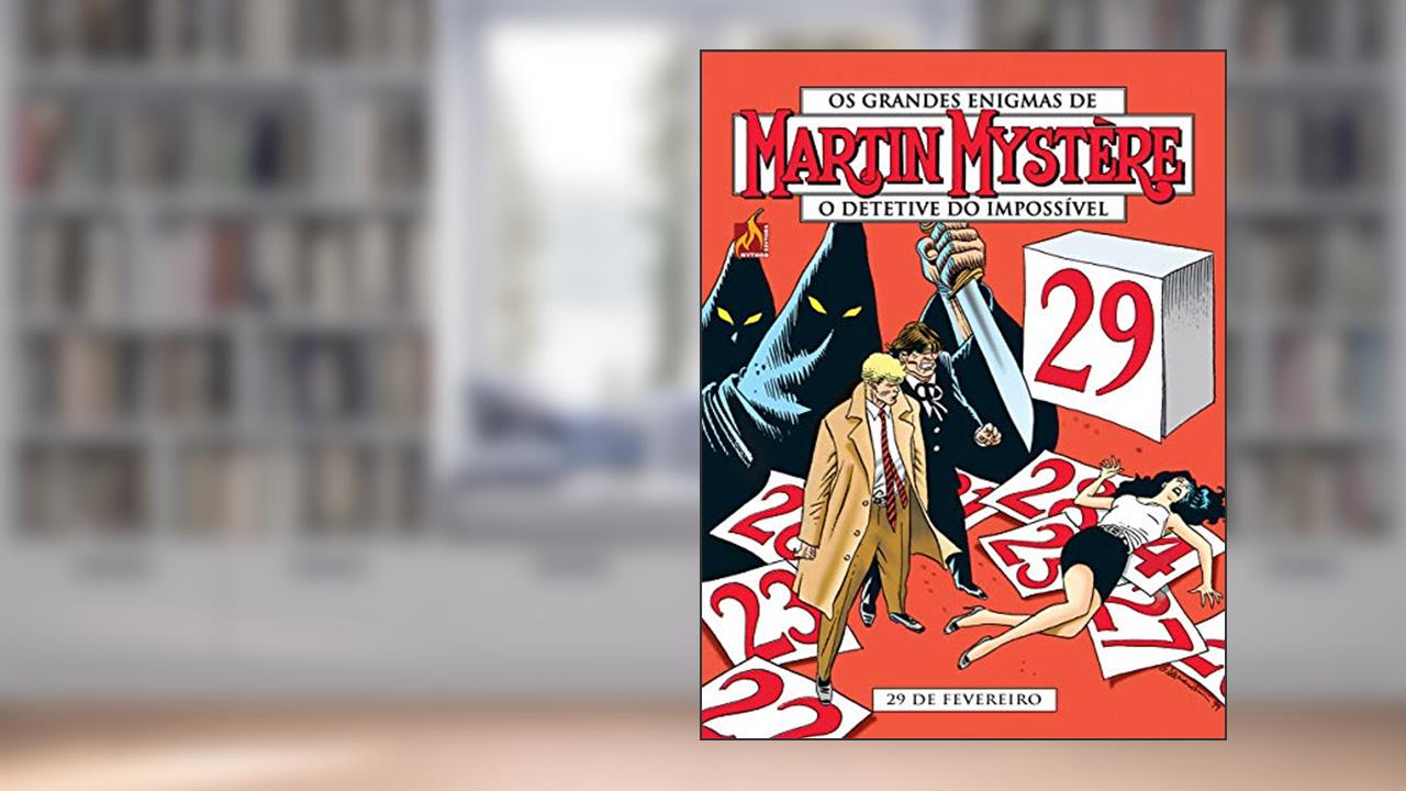 Capa de Martin Mystère - volume 14: 29 de fevereiro, do autor Andrea Pasini
