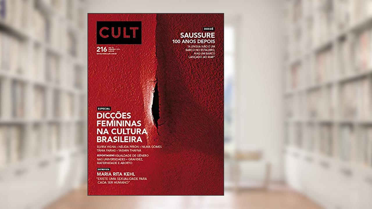 Capa de Cult #216 - Dicções femininas na cultura brasileira, do autor Vários Autores