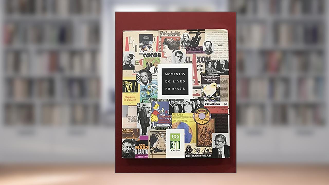 Capa de Momentos do Livro no Brasil - 1995, do autor Indefinido