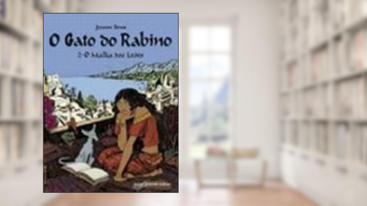 Capa de O Gato do Rabino, do autor Joann Sfar