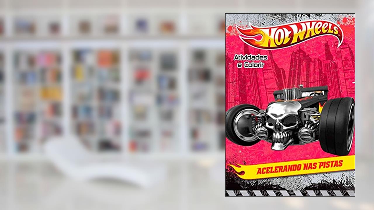 Capa de Hot Wheels - Acelerando nas pistas: Kit com 8 livros, do autor Ciranda Cultural