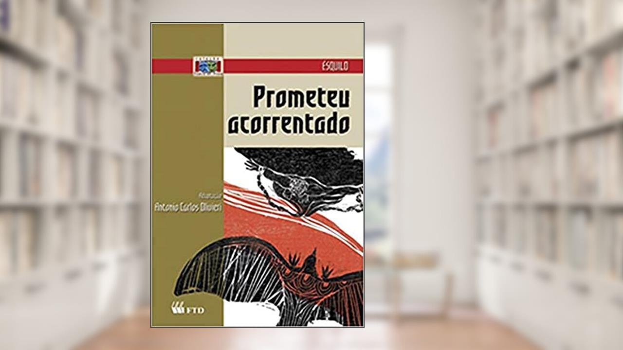 Capa de Prometeu Acorrentado, do autor Ésquilo