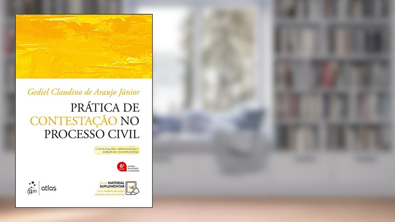 Capa de Prática de Contestação no Processo Civil, do autor GEDIEL CLAUDINO DE ARAUJO JUNIOR