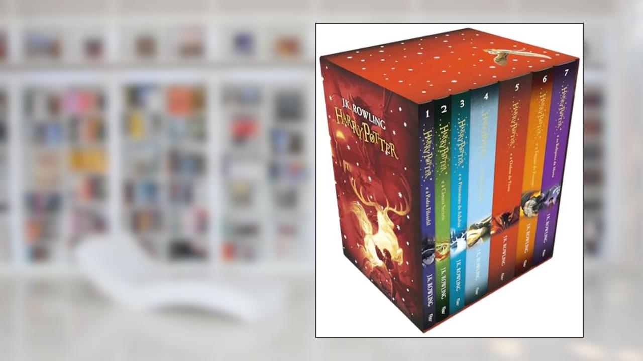 Capa de Box Harry Potter vermelho (edição 