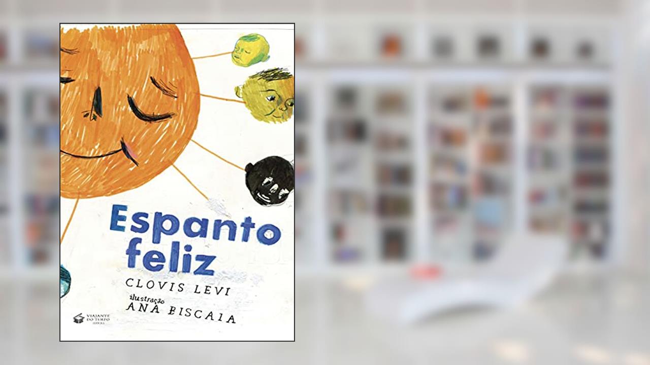 Capa de ESPANTO FELIZ, do autor Clovis Levi