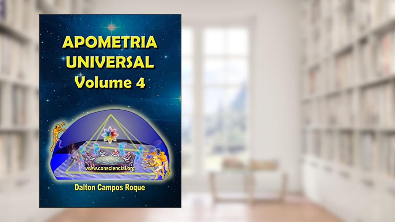 Capa de Apometria Universal Volume 4, do autor DALTON CAMPOS ROQUE; ANDRÉA LÚCIA DA SILVA