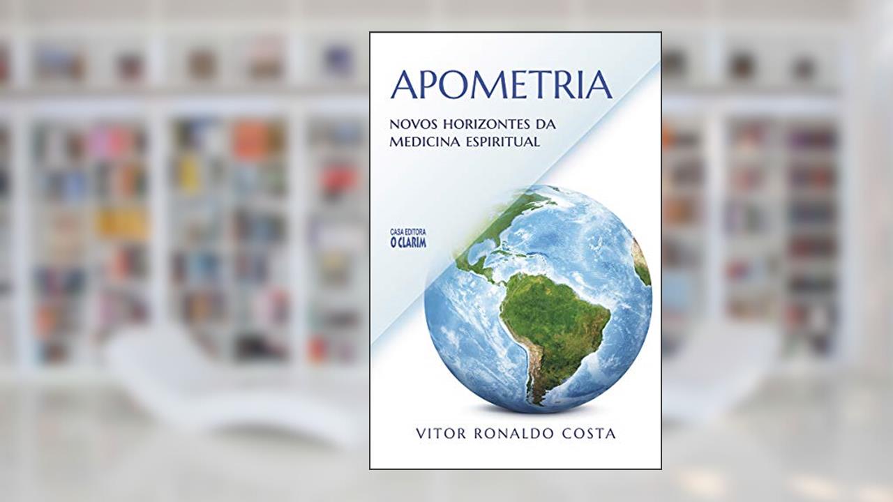 Capa de Apometria: Novos horizontes da medicina espiritual, do autor Vitor Ronaldo Costa