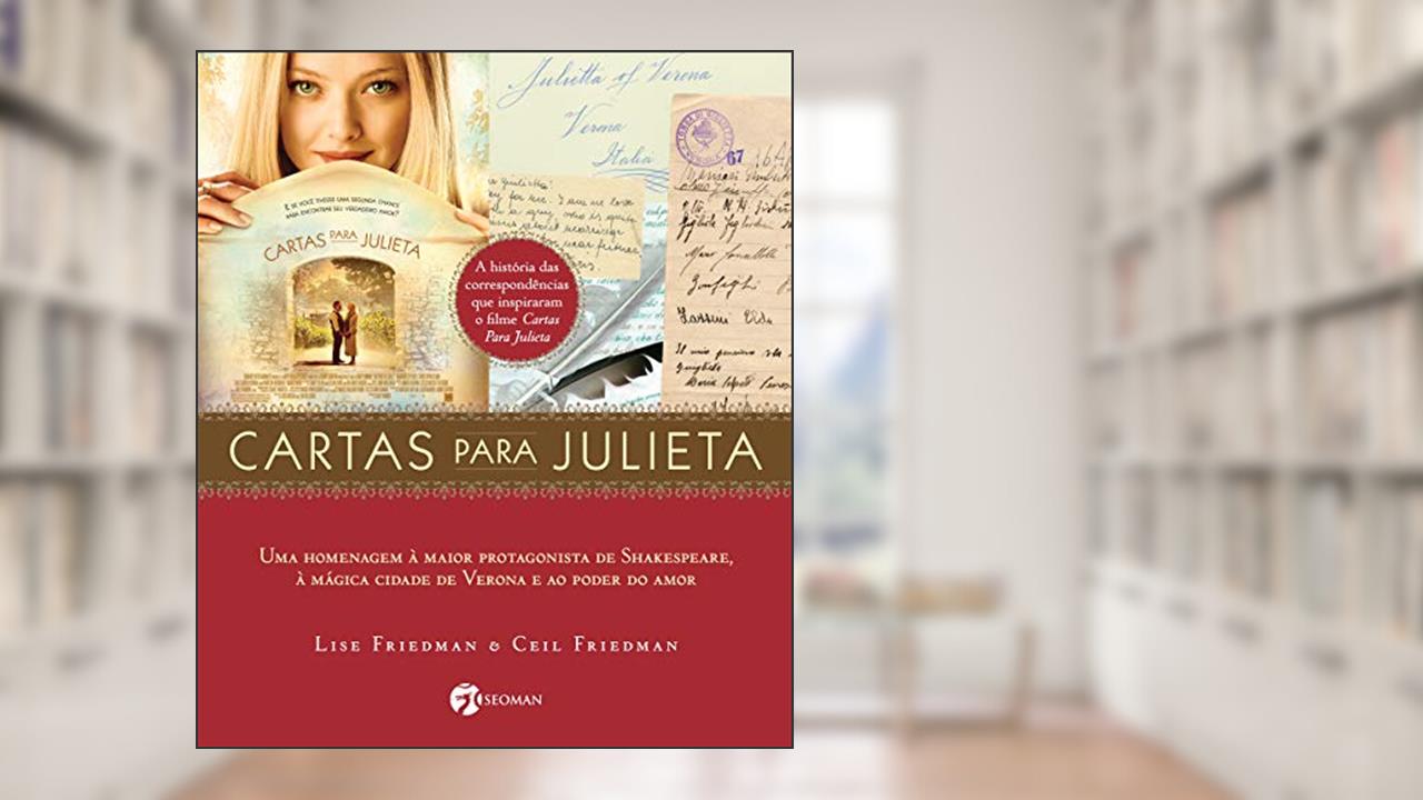 Capa de Cartas Para Julieta, do autor Lise Friedman; Ceil Friedman