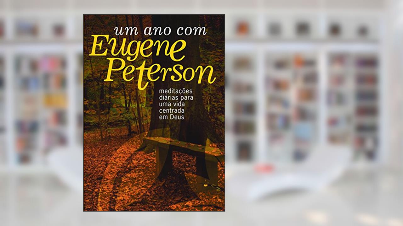 Capa de Um Ano com Eugene Peterson, do autor Eugene Peterson