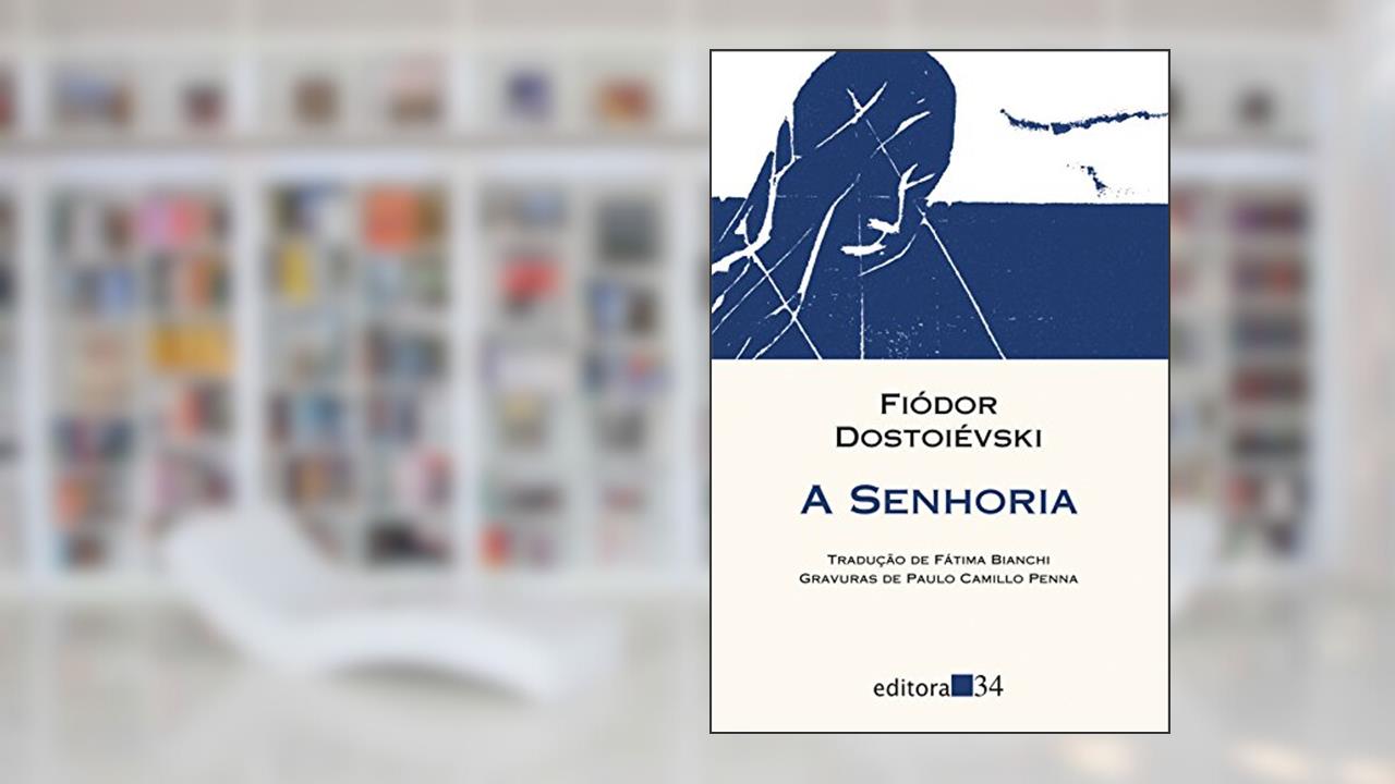 Capa de A senhoria, de Fiódor Dostoiévski