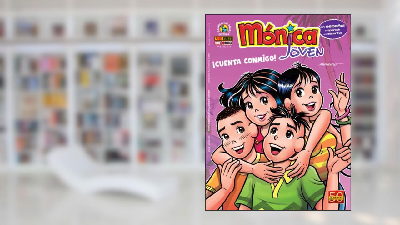 Capa de Mónica Joven Mangá - Volume 2, do autor Mauricio de Sousa