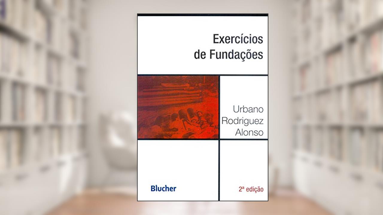 Capa de Exercícios de Fundações, do autor Urbano Rodriguez Alonso