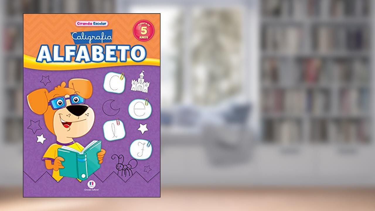 Capa de Alfabeto, do autor Ciranda Cultural