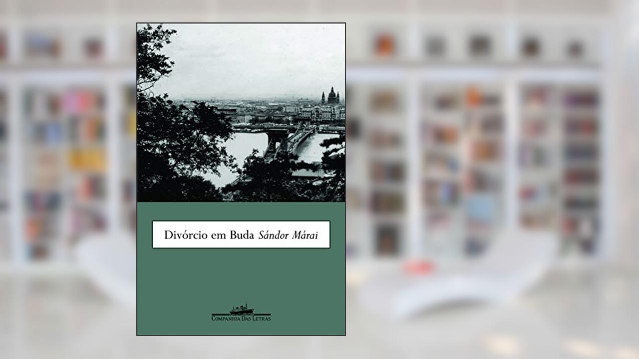Capa de Divórcio em buda, do autor Sándor Márai