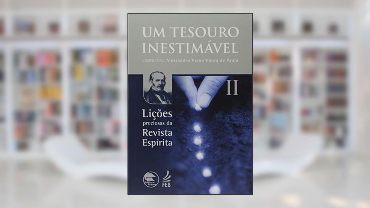Capa de Um Tesouro Inestimável - Volume II, do autor Alessandro Viana Vieira De Paula