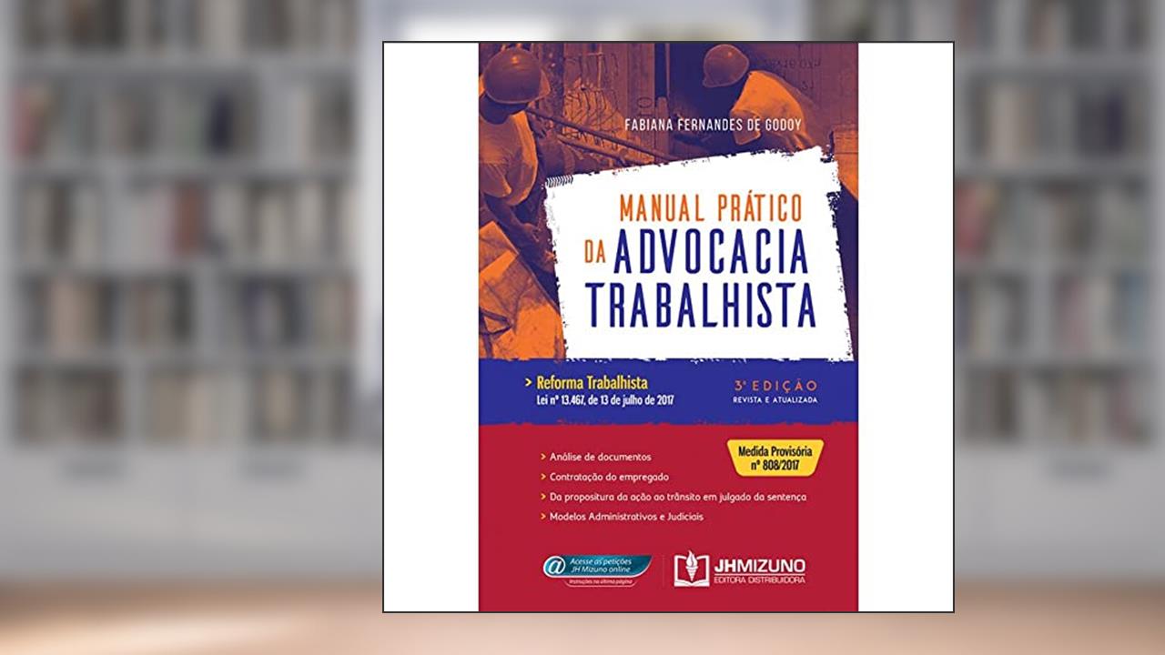 Capa de Manual Prático da Advocacia Trabalhista, do autor Fabiana Fernandes de Godoy