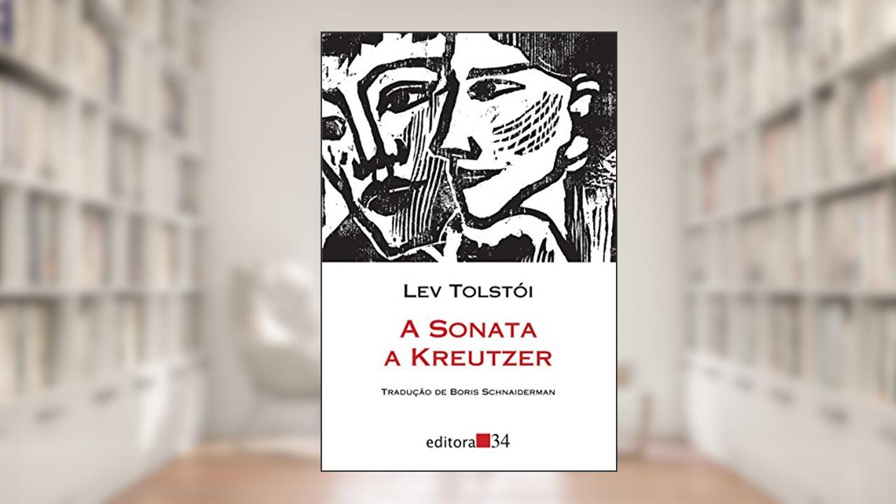 Capa de A Sonata a Kreutzer, de Lev Tolstói