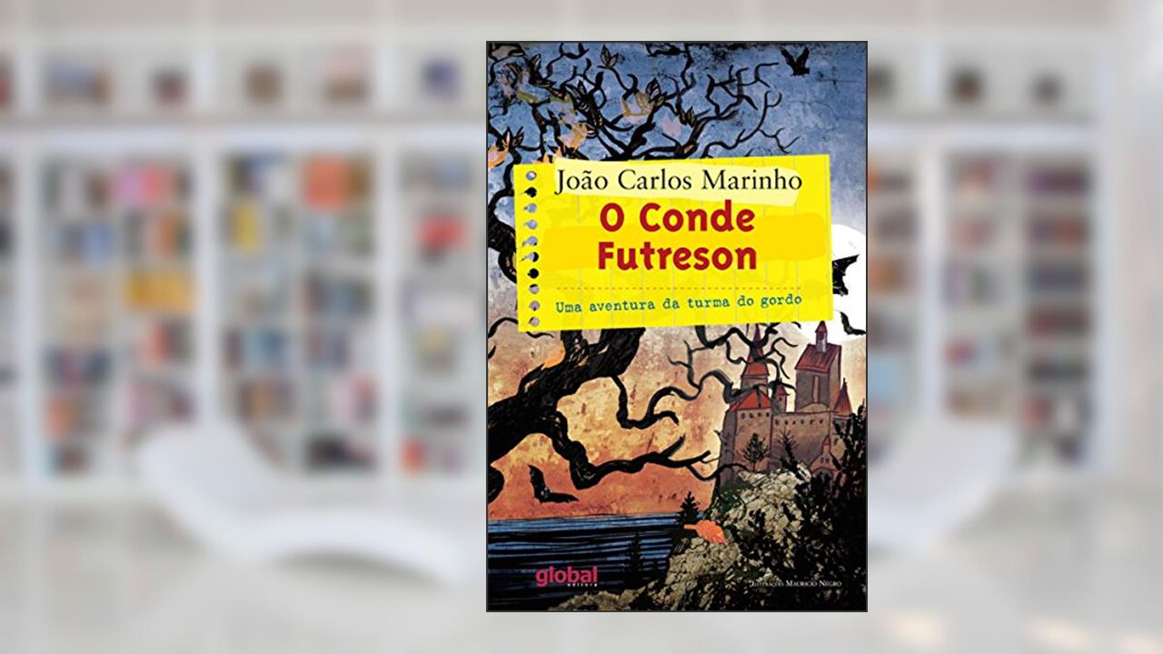 Capa de O Conde Futreson: Uma aventura da turma do gordo (João Carlos Marinho), do autor João Carlos Marinho