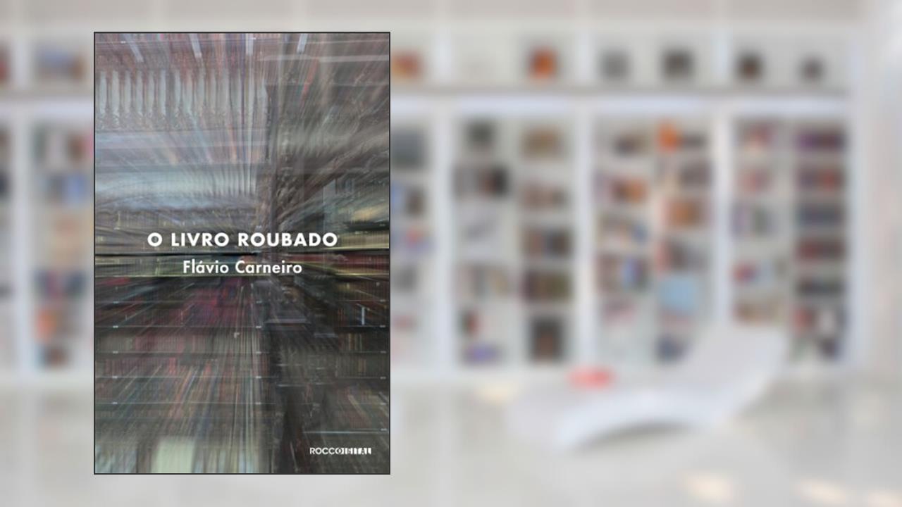 Capa de O livro roubado (André & Gordo: detetives 2), do autor Flávio Carneiro