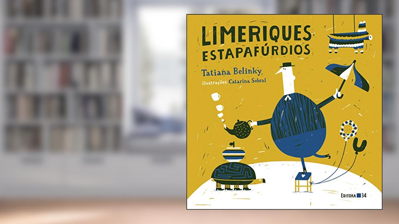 Capa de Limeriques estapafúrdios, de Tatiana Belinky