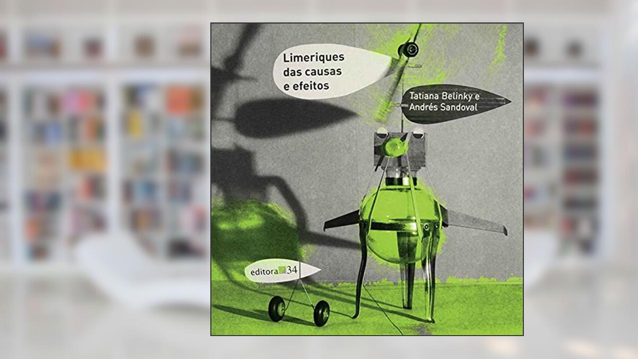 Capa de Limeriques das causas e efeitos, de Tatiana Belinky
